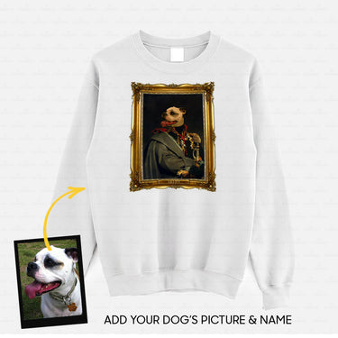 Personalized Dog Gift Idea - Royal Dog's Portrait 46 For Dog Lovers - Standard Crew Neck Sweatshirt